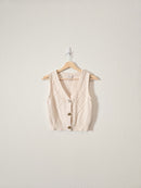 Cable Knit Sweater Vest (M)