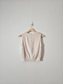 Cable Knit Sweater Vest (M)