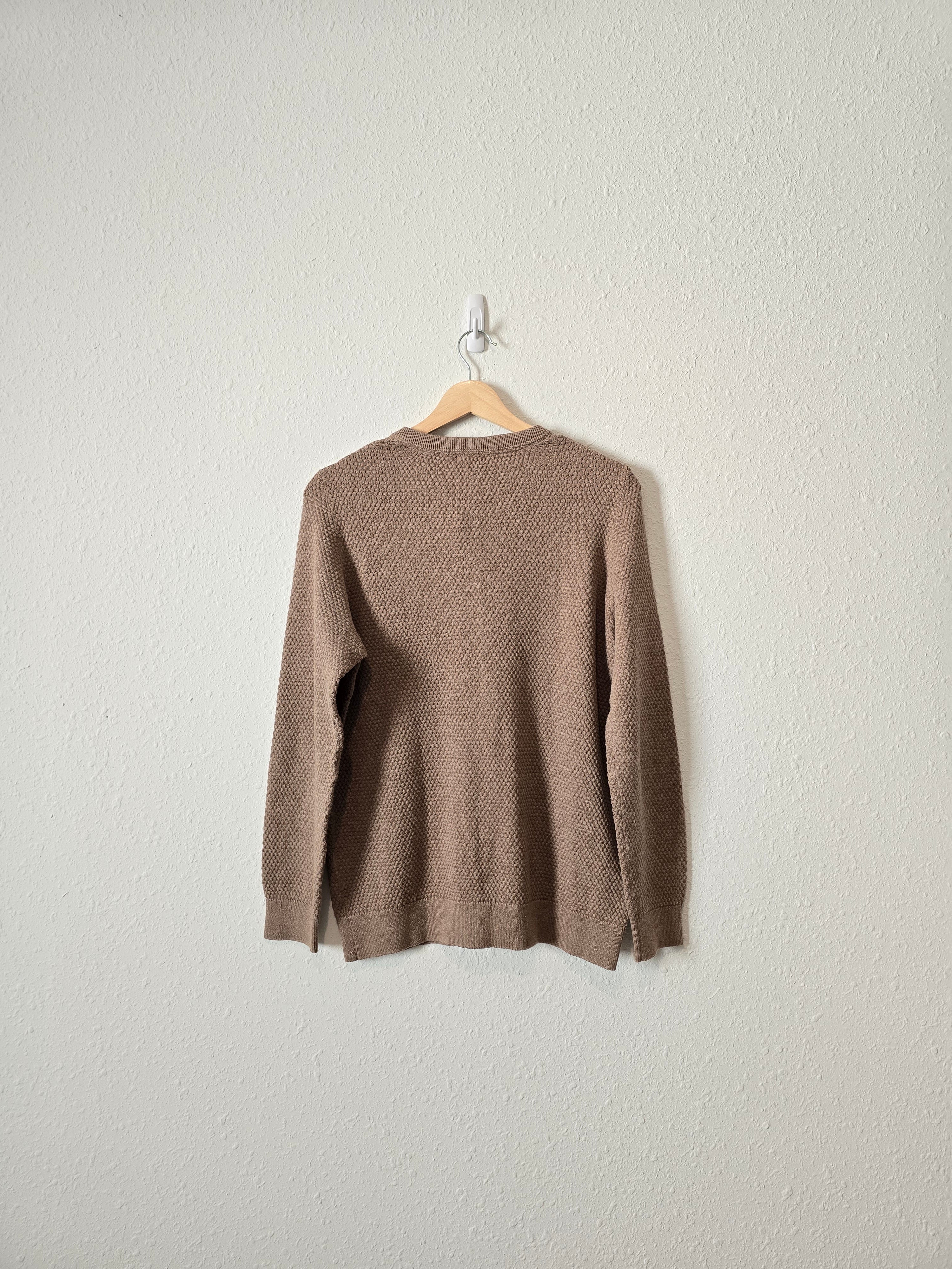 LL Bean Cozy Waffle Sweater (L)