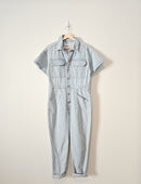 Denim Straight Leg Coveralls (M)