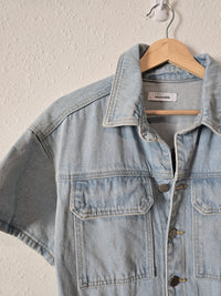 Denim Straight Leg Coveralls (M)