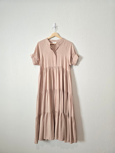 Bohme Flowy Midi Dress (S)