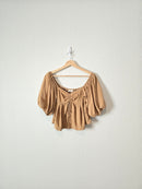 By Together Puff Sleeve Top (S)