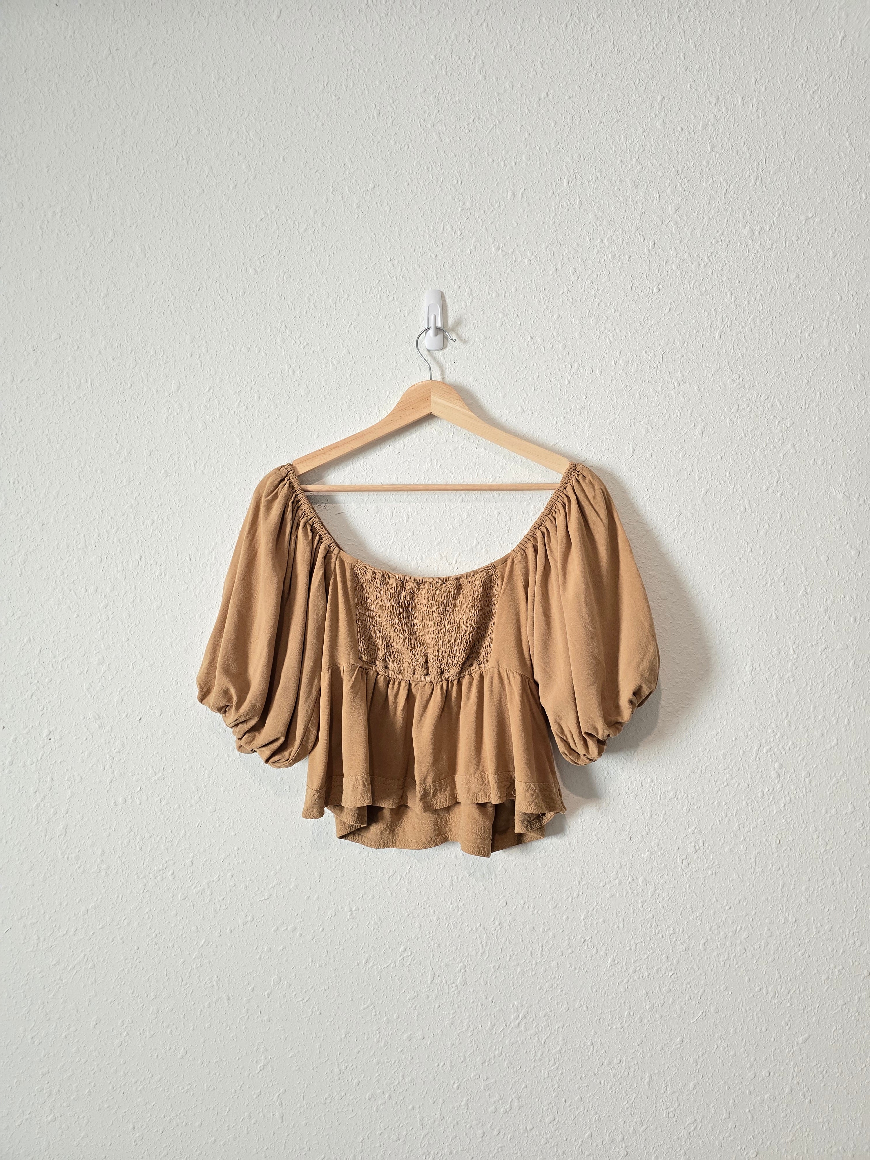 By Together Puff Sleeve Top (S)