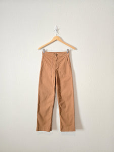 Lou & Grey Brown Straight Pants (2)