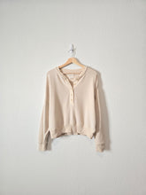 Load image into Gallery viewer, Neutral Oversized Henley (S)
