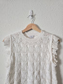 Current Air Knit Sweater Top (M)