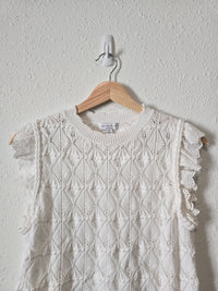 Current Air Knit Sweater Top (M)