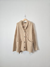 Load image into Gallery viewer, NEW Oversized Cable Knit Cardigan (L)
