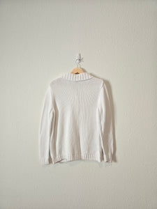 Vintage Cotton Knit Sweater (S)