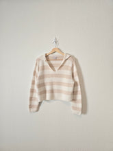 Load image into Gallery viewer, Striped Collared Sweater (S)
