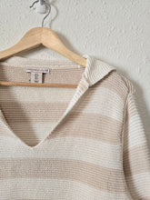 Load image into Gallery viewer, Striped Collared Sweater (S)
