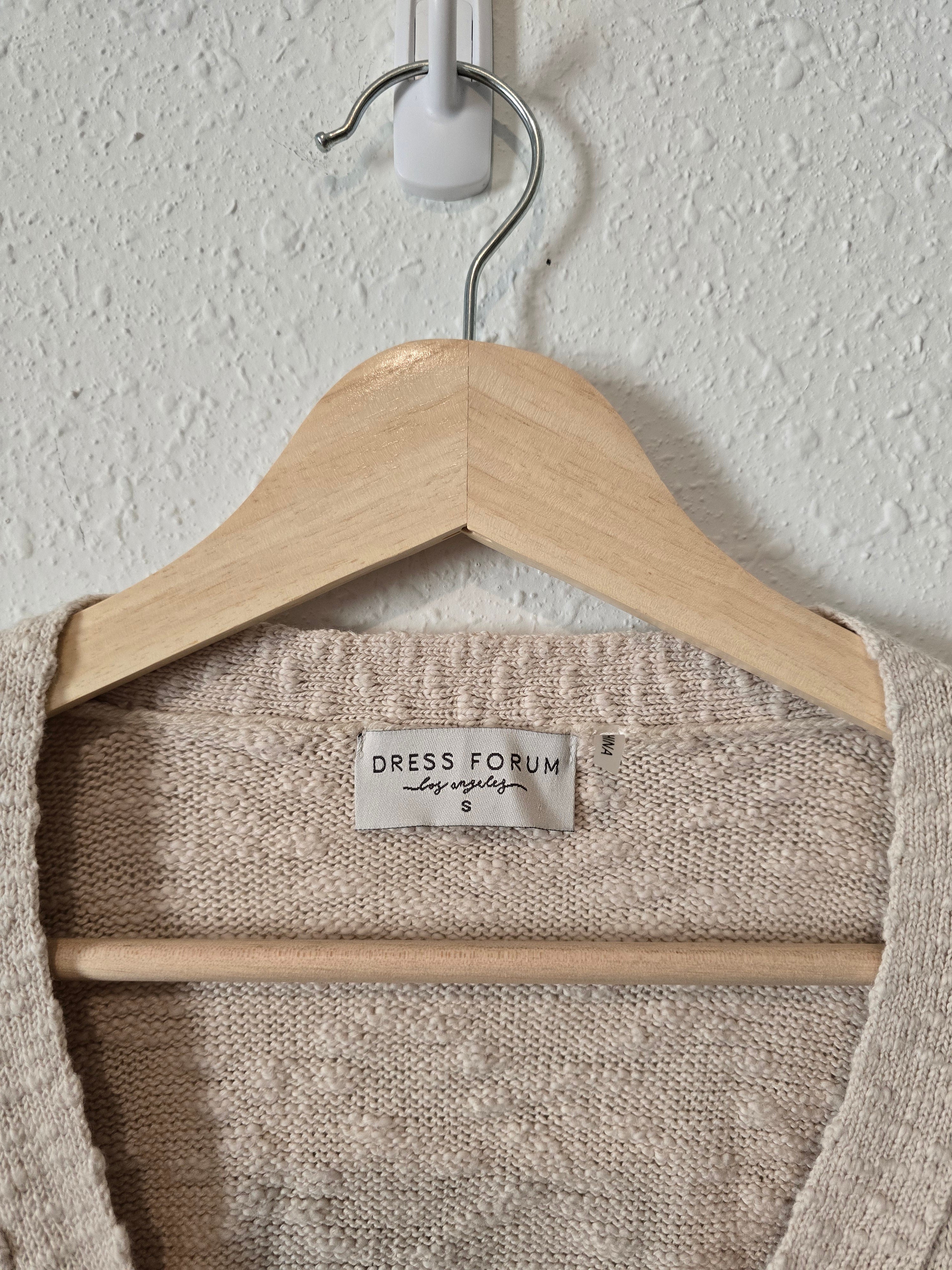 Dress Forum Textured Sweater (S)