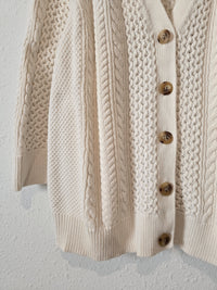 Aerie Cable Knit Sweater (L)