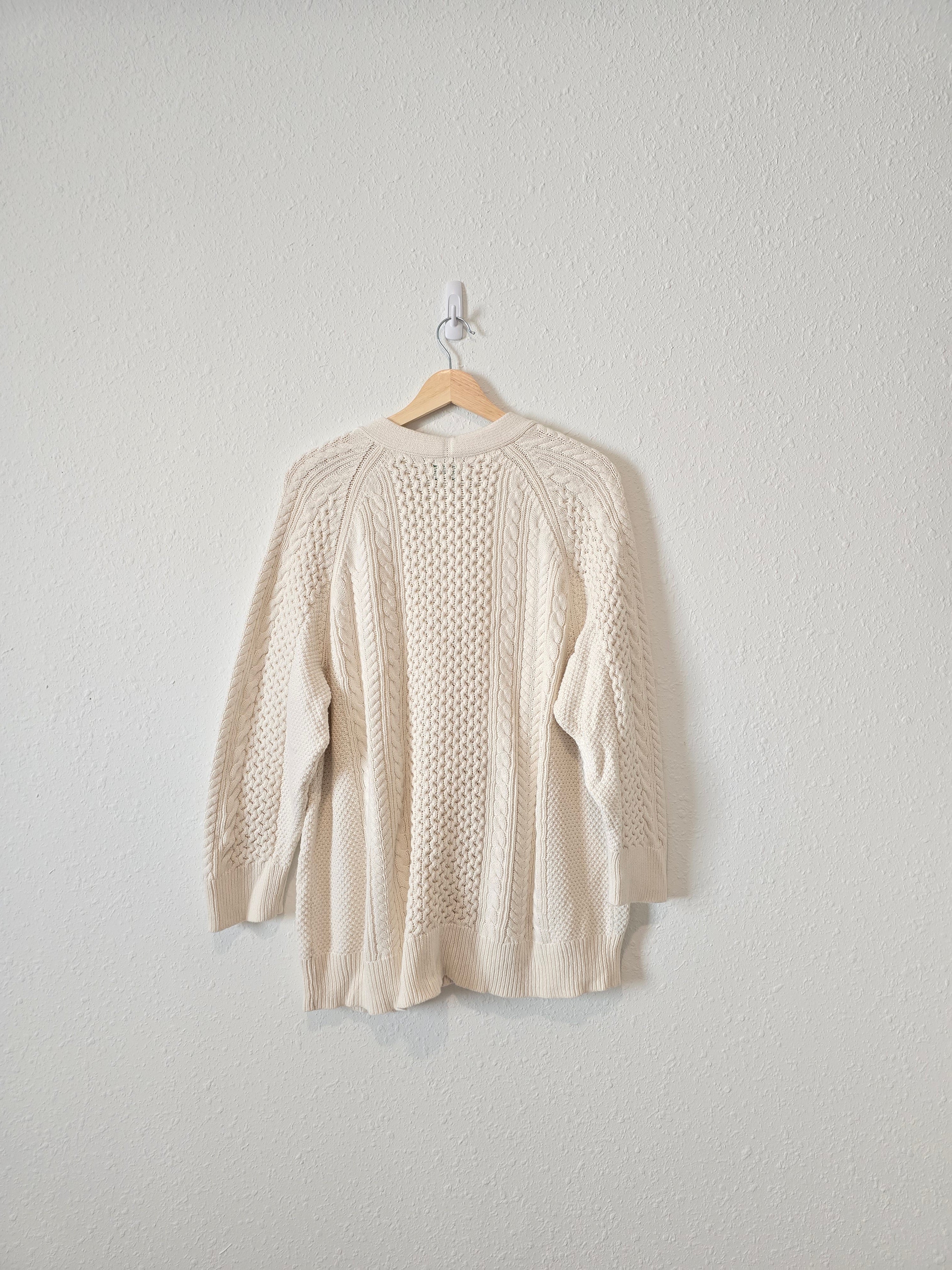 Aerie Cable Knit Sweater (L)