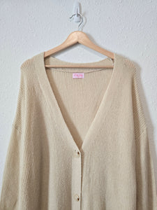 Pink Lily Oversized Cozy Sweater (M)