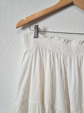 Load image into Gallery viewer, White Tiered Midi Skirt (XL)
