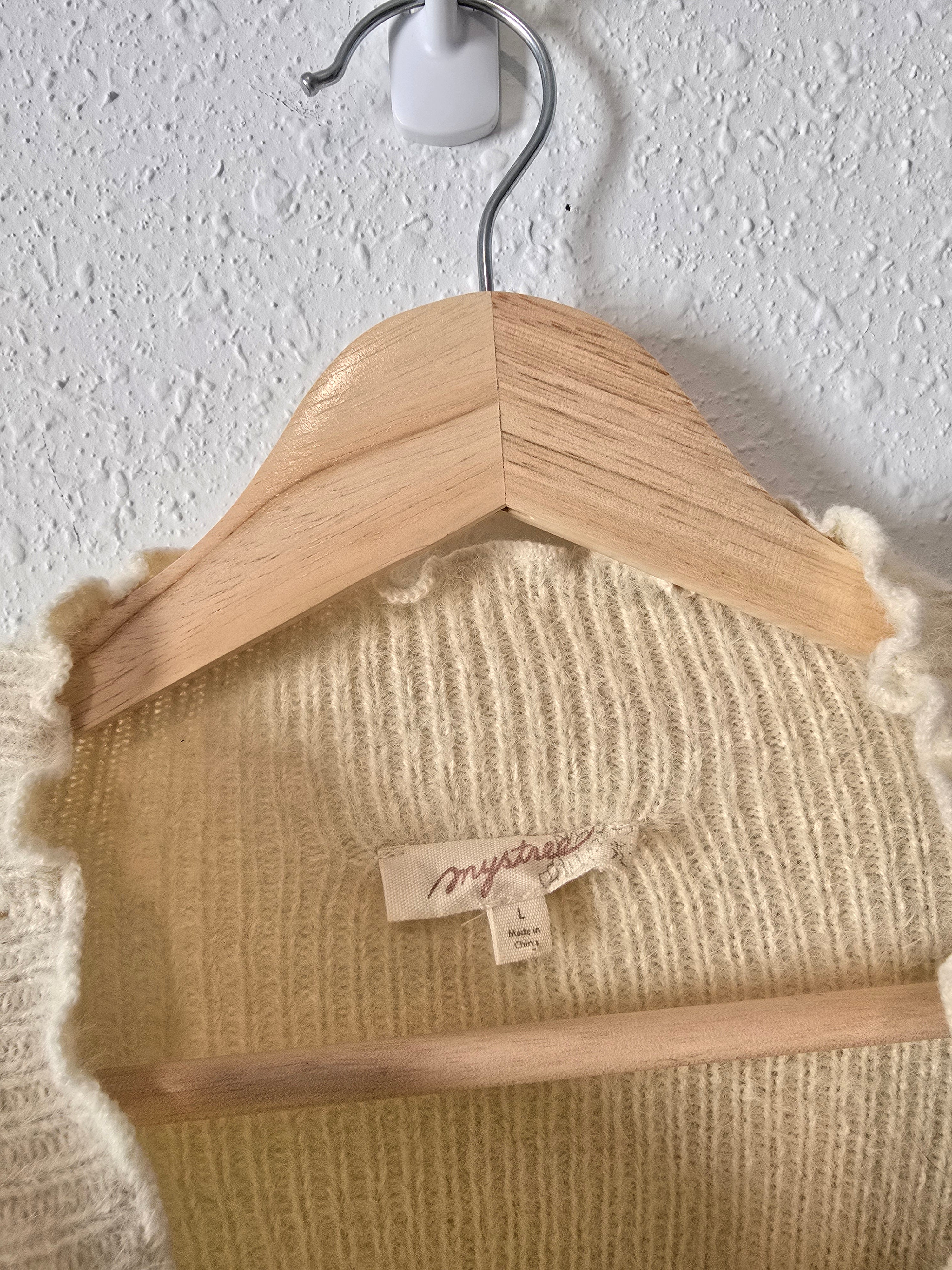 Cozy Mockneck Sweater Top (L)