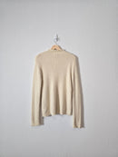 Cozy Mockneck Sweater Top (L)