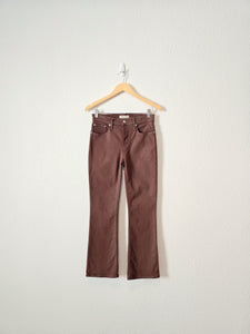 Madewell Brown Kick Out Jeans (26)