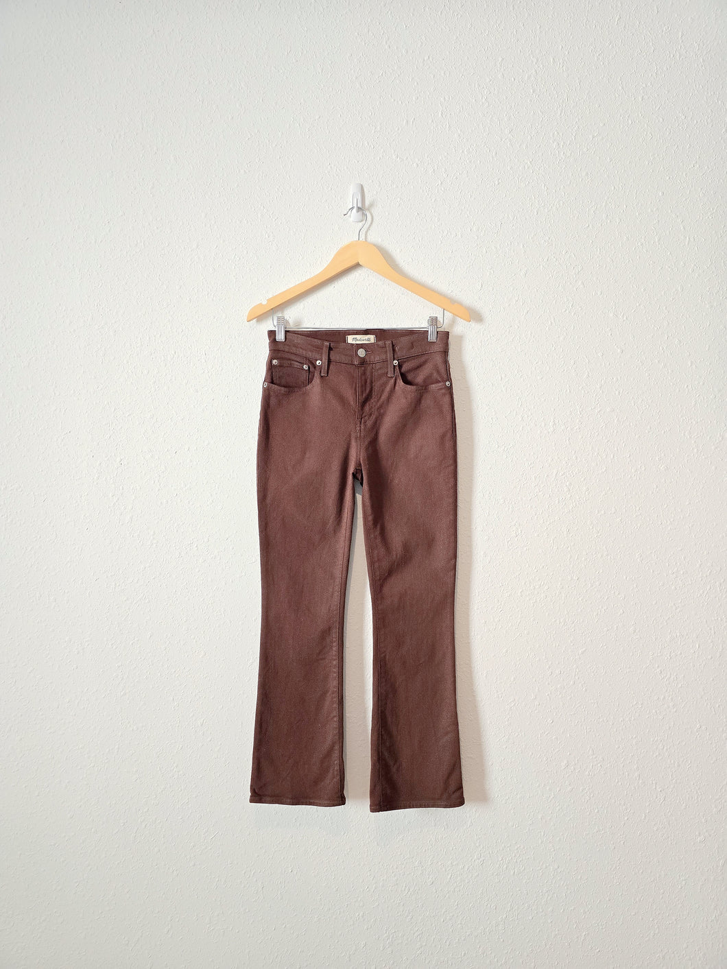 Madewell Brown Kick Out Jeans (26)