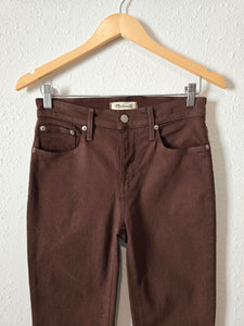 Madewell Brown Kick Out Jeans (26)