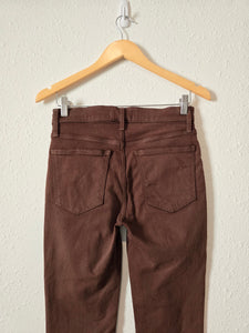 Madewell Brown Kick Out Jeans (26)