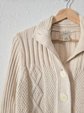 Load image into Gallery viewer, Vintage LL Bean Cable Knit Sweater (S)
