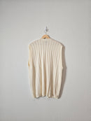Vintage Button Up Sweater Vest (XL-2X)