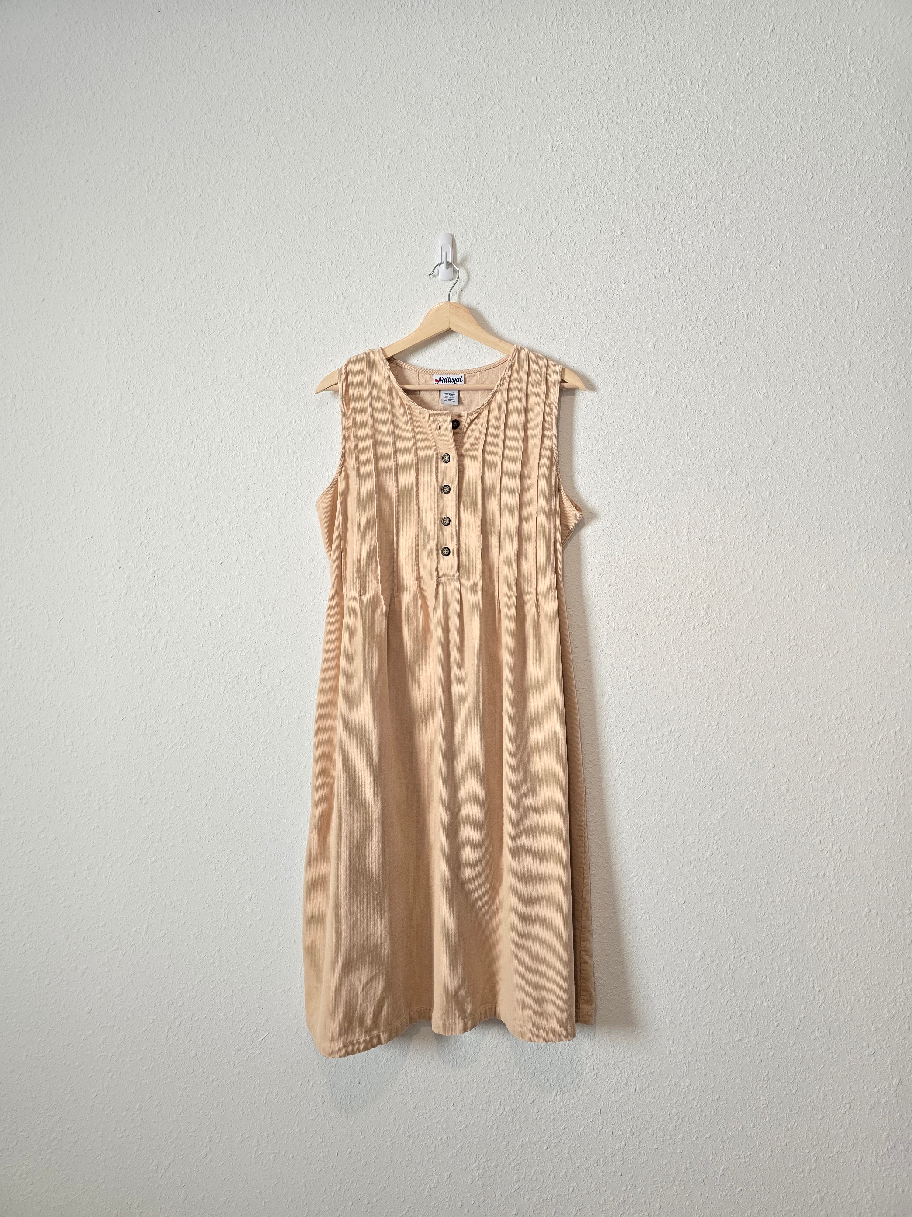 Vintage Corduroy Midi Dress (MP)