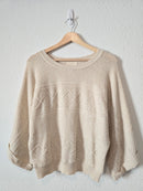 Promesa Cable Knit Sweater (S)