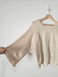 Promesa Cable Knit Sweater (S)