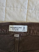 Abercrombie Brown 90s Straight Jeans (35/20)