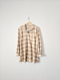 NEW Cozy Checkered Pullover (L)