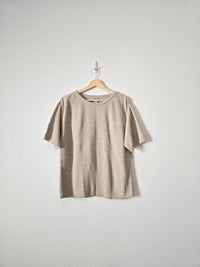 Vintage Cotton Knit Tee (XL)