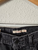 Levi's Black 70s Flare Jeans (28)