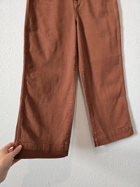 Quince Rust Wide Leg Pants (30)