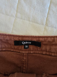 Quince Rust Wide Leg Pants (30)