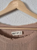 Cotton Gauze Babydoll Top (M)