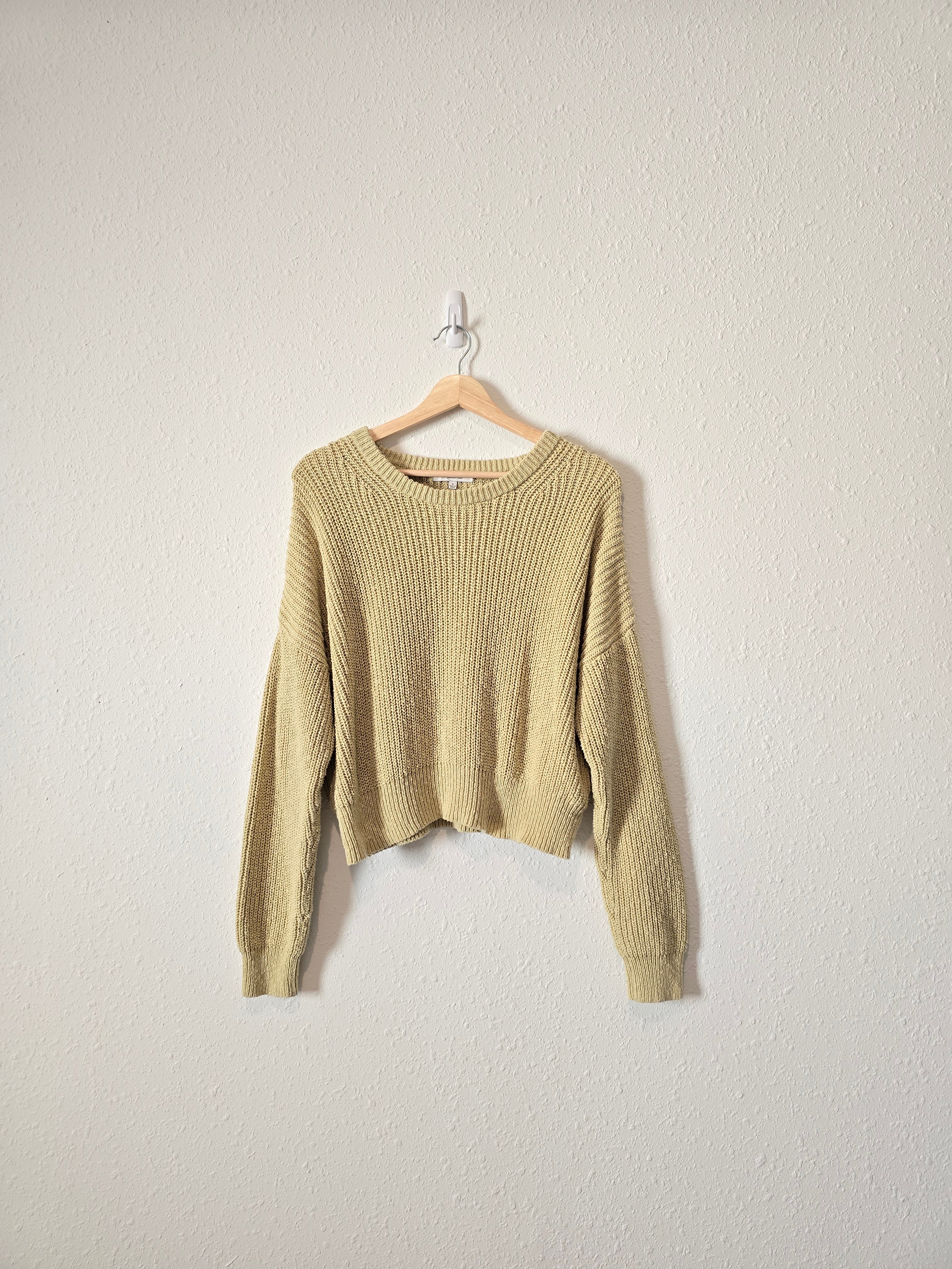 Madewell Green Knit Sweater (L)