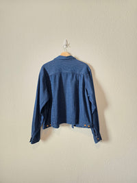 Vintage Cotton Denim Jacket (1X/2X)