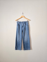 J.Crew Wide Leg Crop Jeans (25)