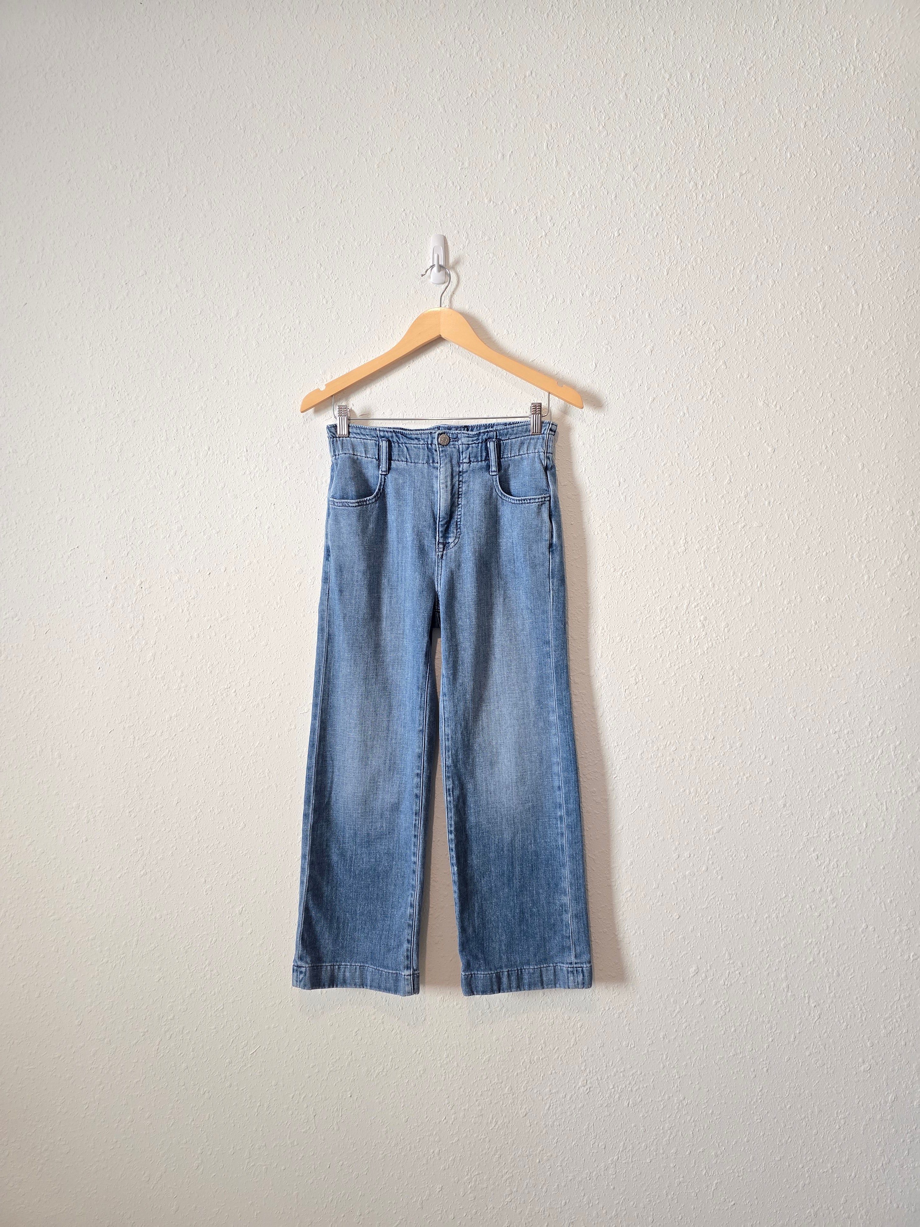 J.Crew Wide Leg Crop Jeans (25)