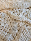 Cream Crochet Knit Cardigan (XLP)