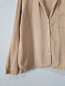 J.Crew Cotton Gauze Button Up (M)