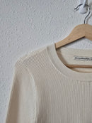 Abercrombie Ribbed Knit Top (M)