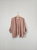 Gentle Fawn Mauve Textured Sweater (S)