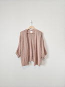 Gentle Fawn Mauve Textured Sweater (S)