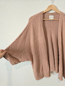 Gentle Fawn Mauve Textured Sweater (S)