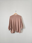 Gentle Fawn Mauve Textured Sweater (S)